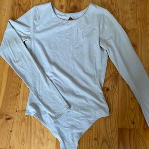 Aritzia TNA Hinterland bodysuit in lune